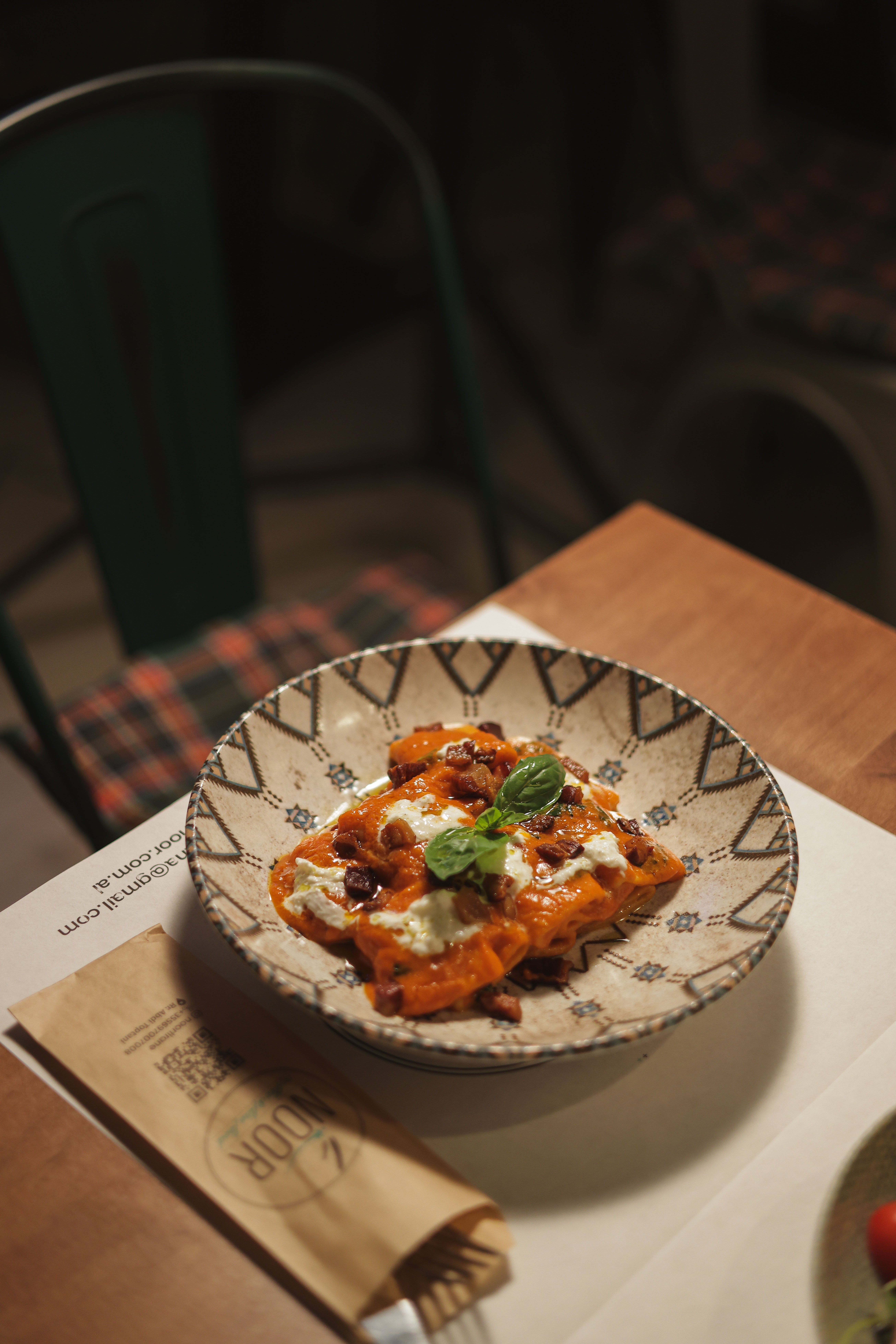 PACCHERI GUANCIALE & STRACCIATELLA